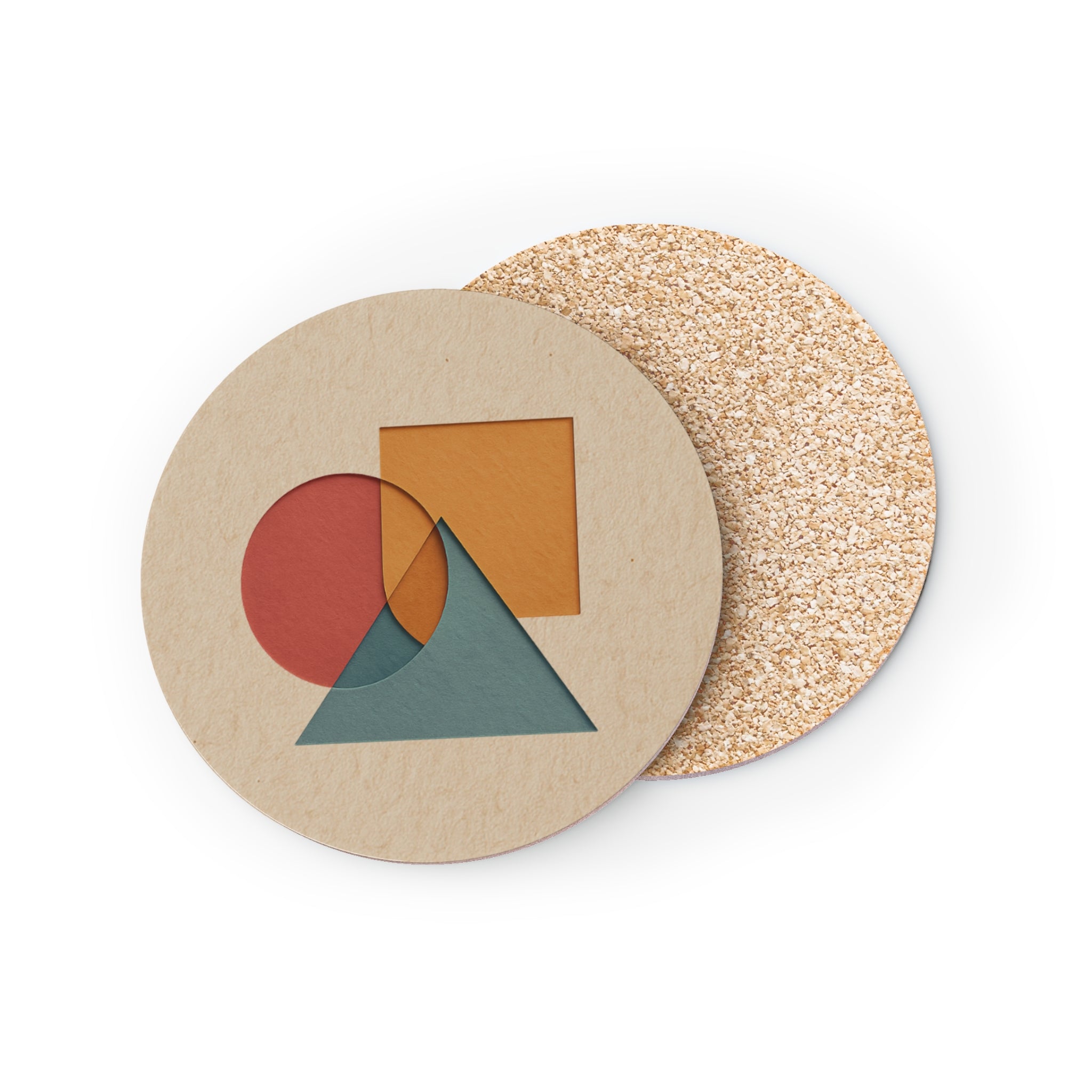 Modern Geometric Coasters for Stylish Home Decor, Unique Housewarming Gift, Artistic Drink Coasters, Minimalist Table Accessories, [...]